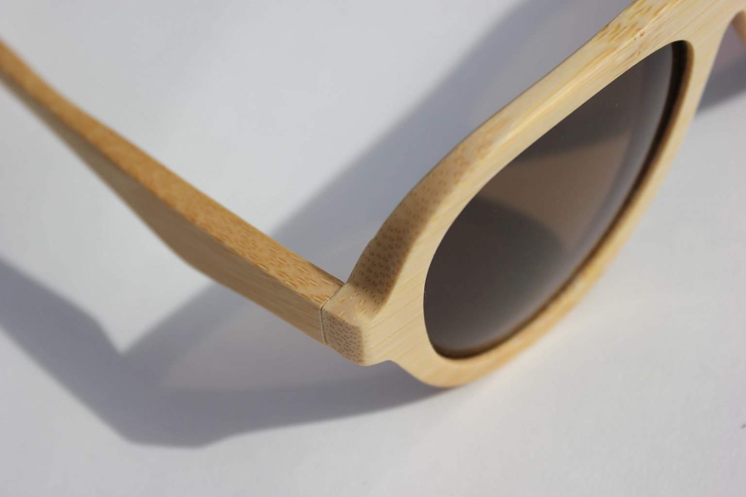 houten zonnebril