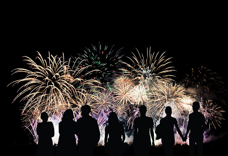 grootste vuurwerk ter wereld jaarwisseling oudejaarsavond