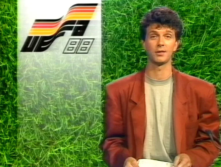 Jeugdjournaal Robert ten Brink 1988 EK