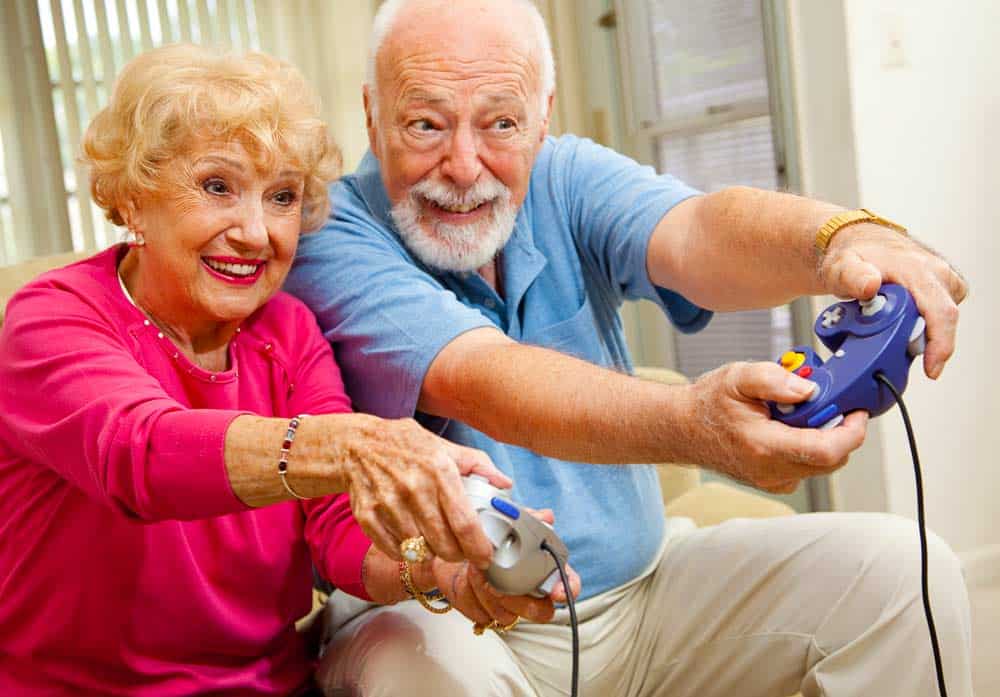 Oudere generatie verloren ouderen gamen
