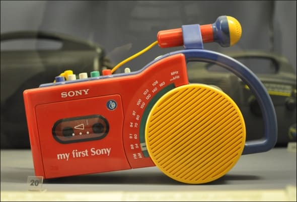 My First sony opnemen recorder vroeger