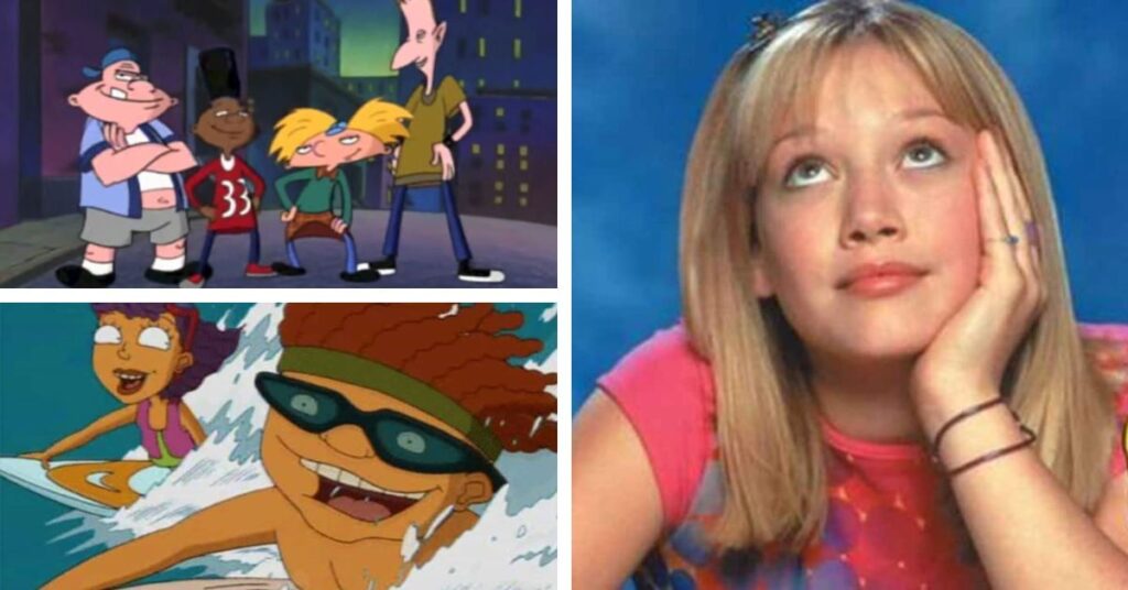 Series vroeger rocket power lizzie mcguire hey arnold