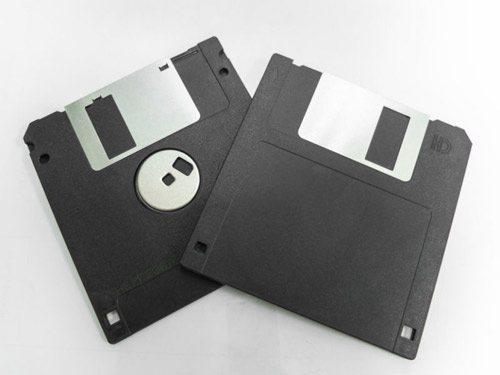 Floppy disc computer vroeger