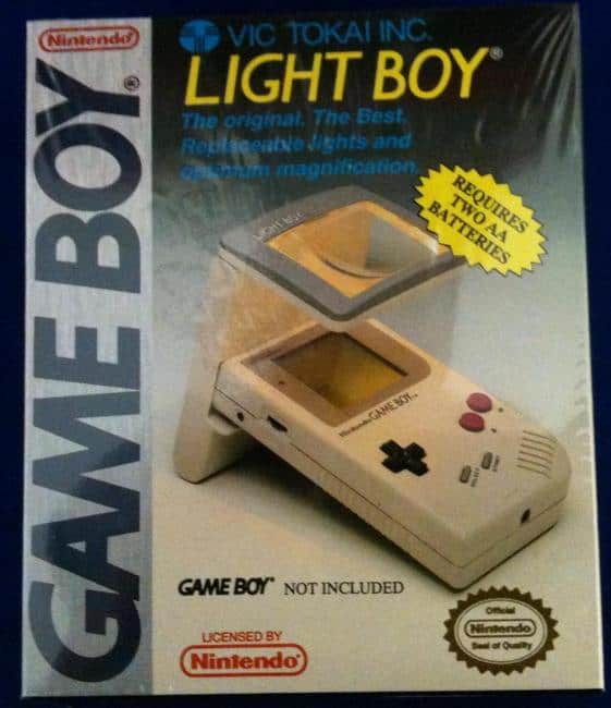 Game Boy Light boy licht vroeger