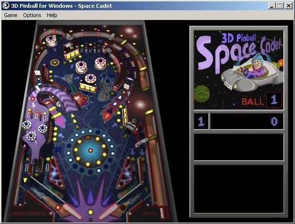 3D Pinball Space Cader Windows 95