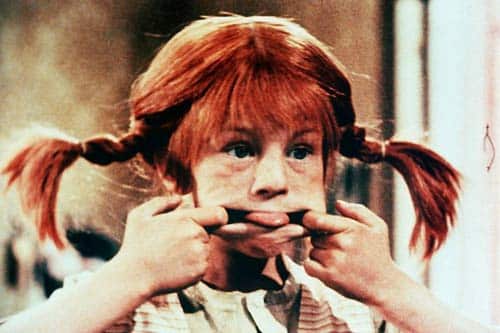 Pippi Langkous gekke bek