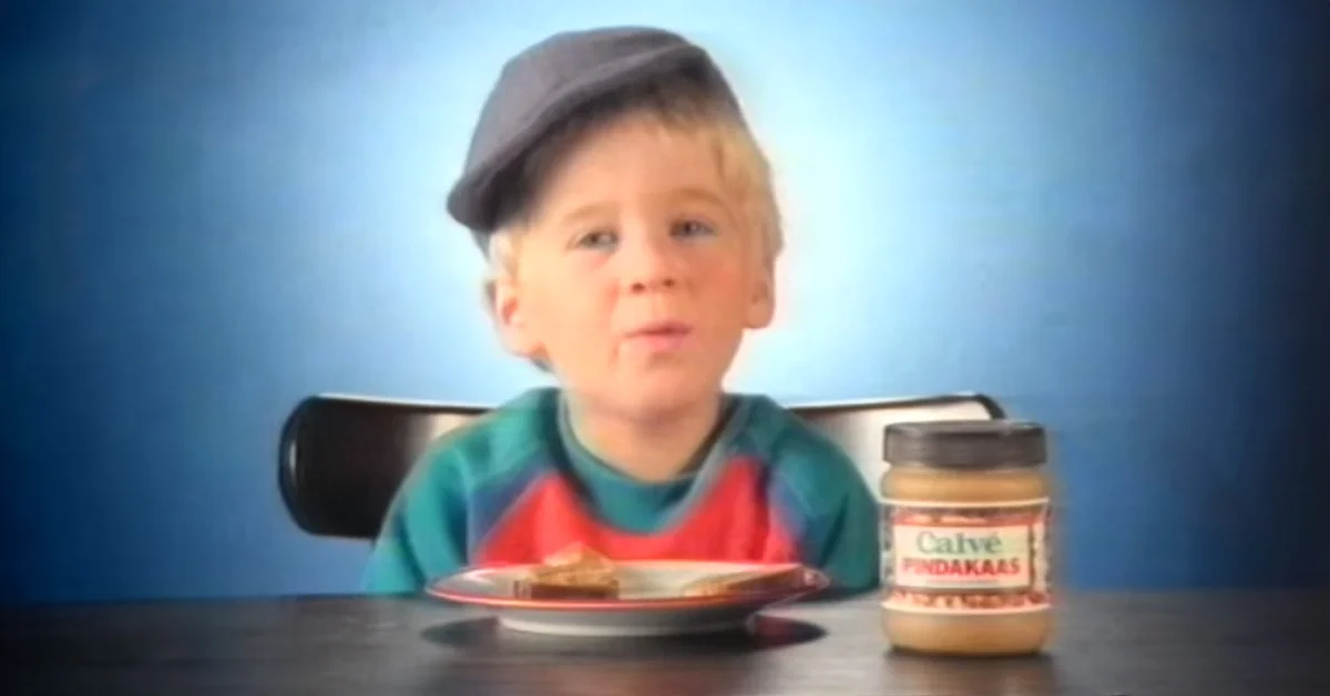Calve Pindakaas reclames Petje Pitamientje commercial