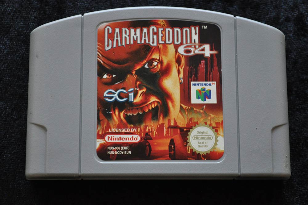 Carmageddon Nintendo 64 games spelcomputer