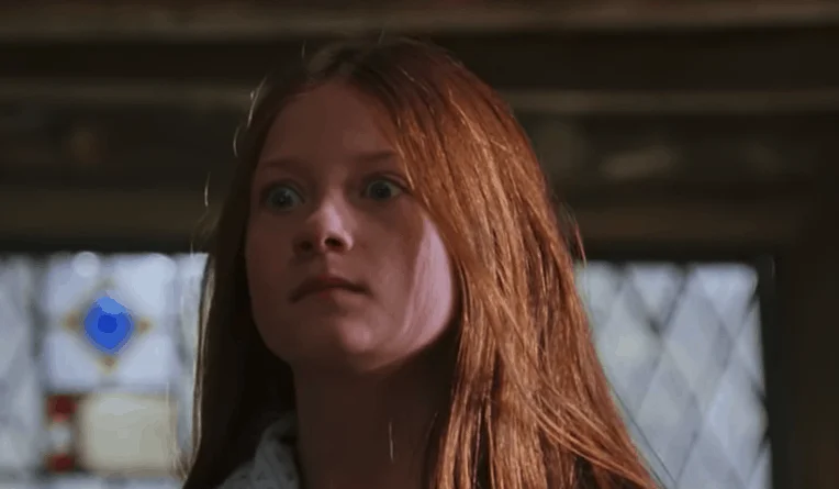 Ginny Wemel gespeeld door Bonnie Wright