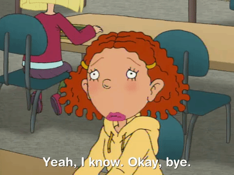 As told by ginger ginger