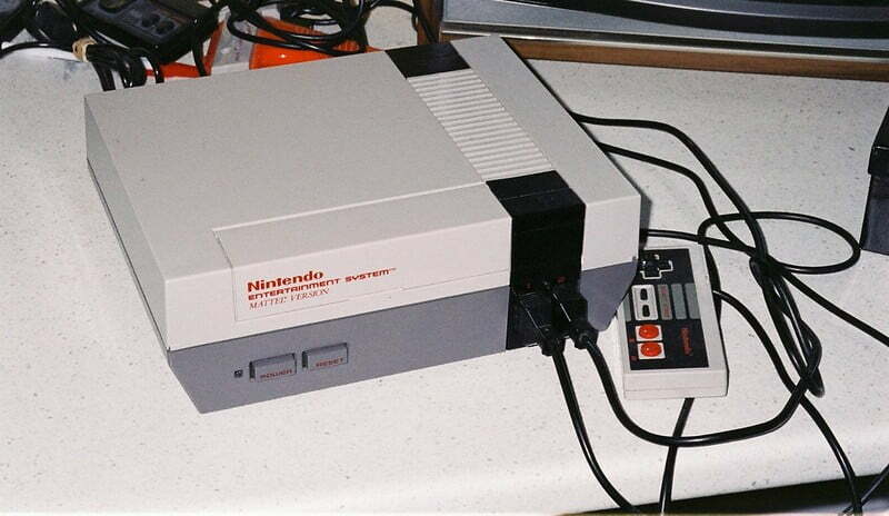 NES Nintendo spelcomputer