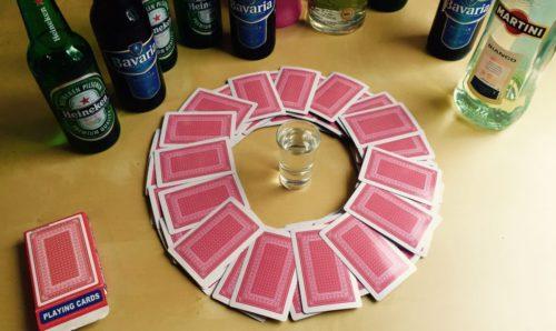kingsen drankspel uitgaan vroeger