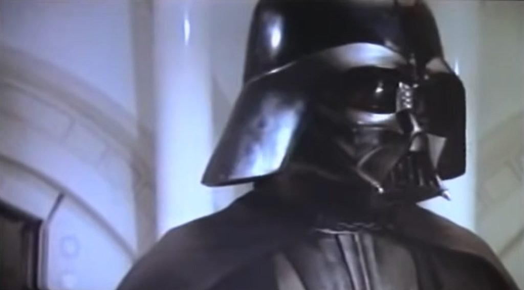 Darth Vader Star Wars masker