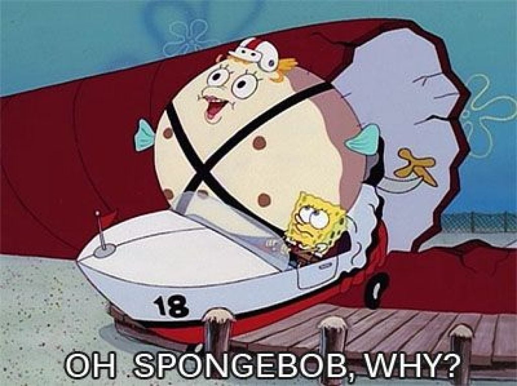 rijbewijs Spongebob squarepants