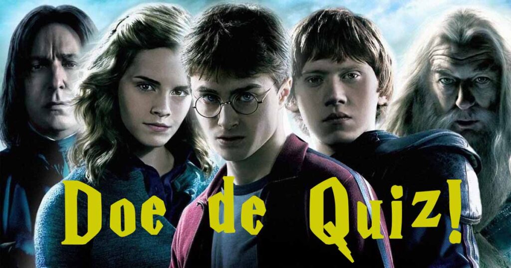 Quiz | Harry Potter fans opgelet! Weet jij alle antwoorden?