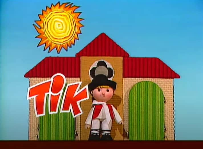 Tik tak intro mannetje klok