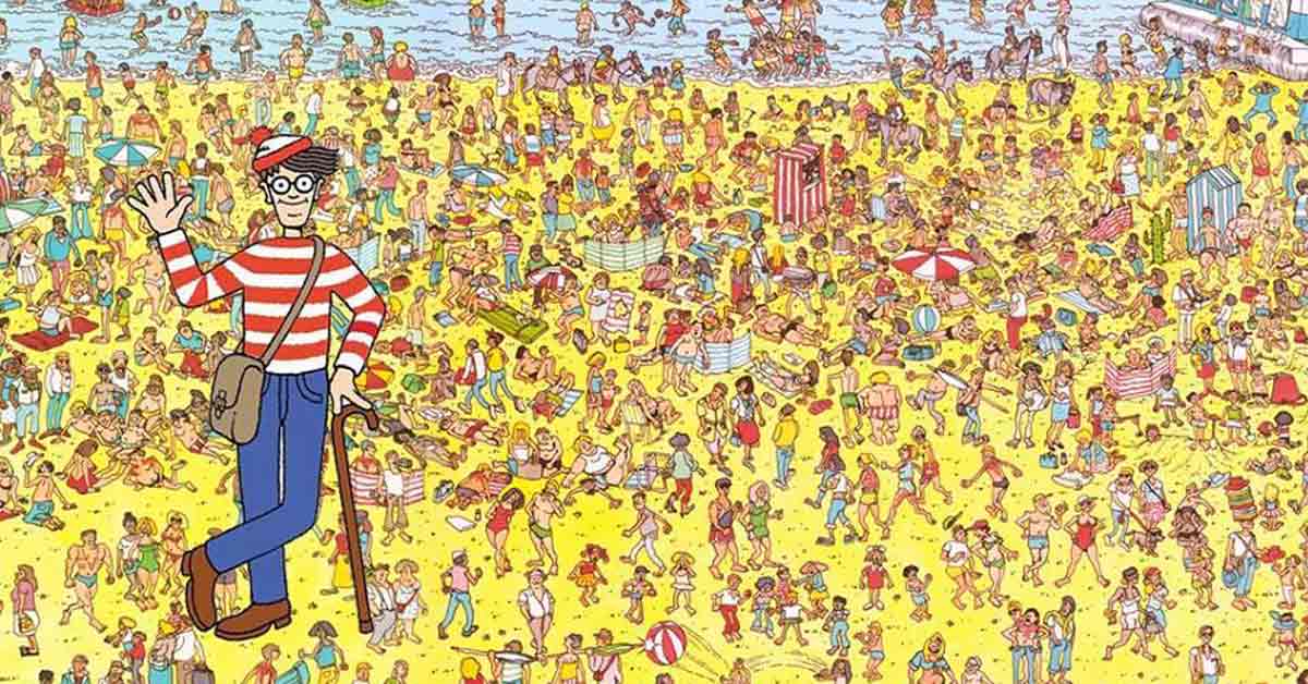 Waar is Wally boek zoeken