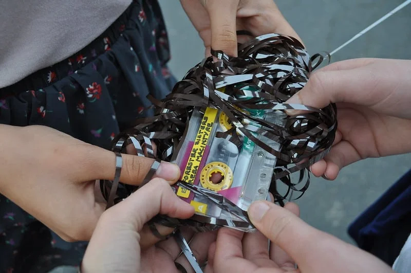 Cassette muziek vroeger frustraties