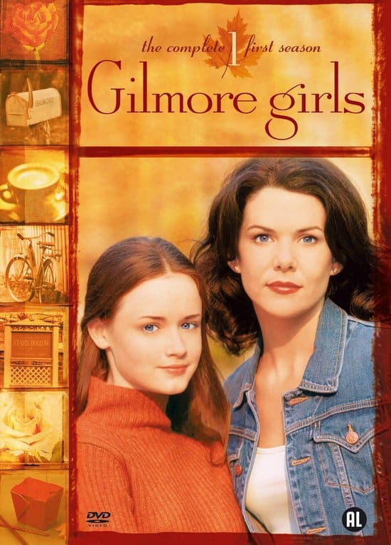 Gilmore Girls DVD cover tv serie