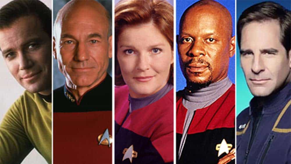 Hoe is het NU met de 5 captains uit Star Trek?