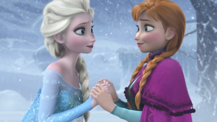 Elsa Anna Frozen disney prinsessen