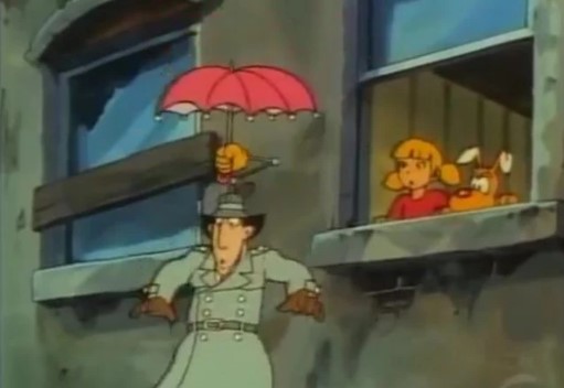 Inspector gadget paraplu