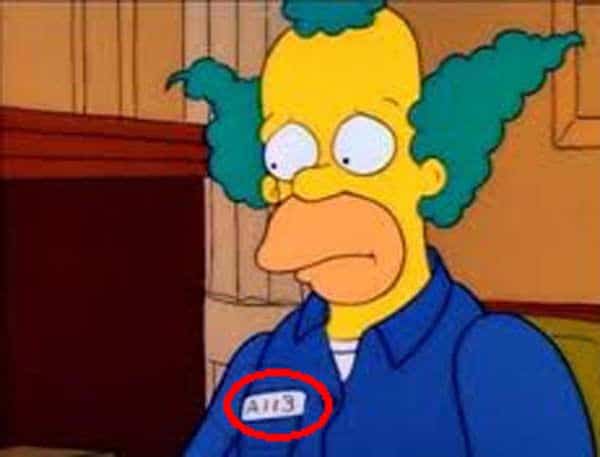 The simpsons a113