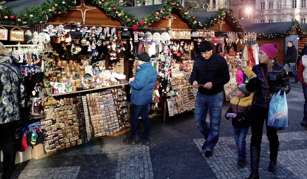 Kerstmarkt als kind jaren 90