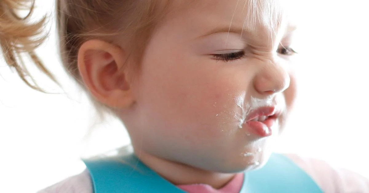 Kinderen niet lusten eten kind lustte