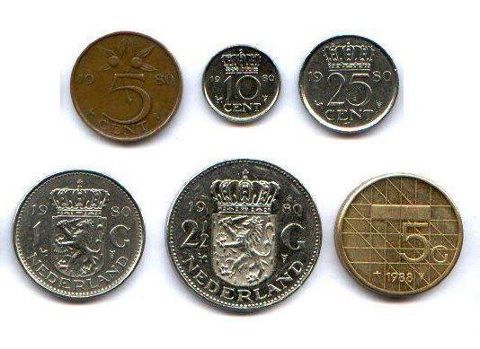 Nederlandse gulden munten