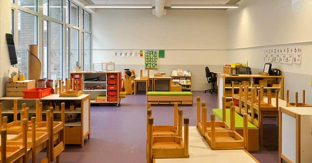 Basisschool klas lokaal