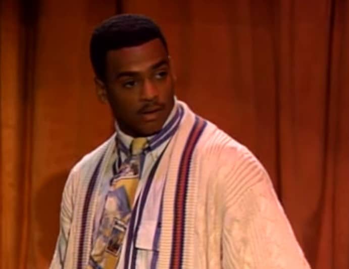 Fresh Prince of Bel Air Carlton Banks nerd