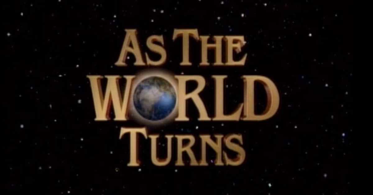 As The World Turns ATWT soap televisie serie