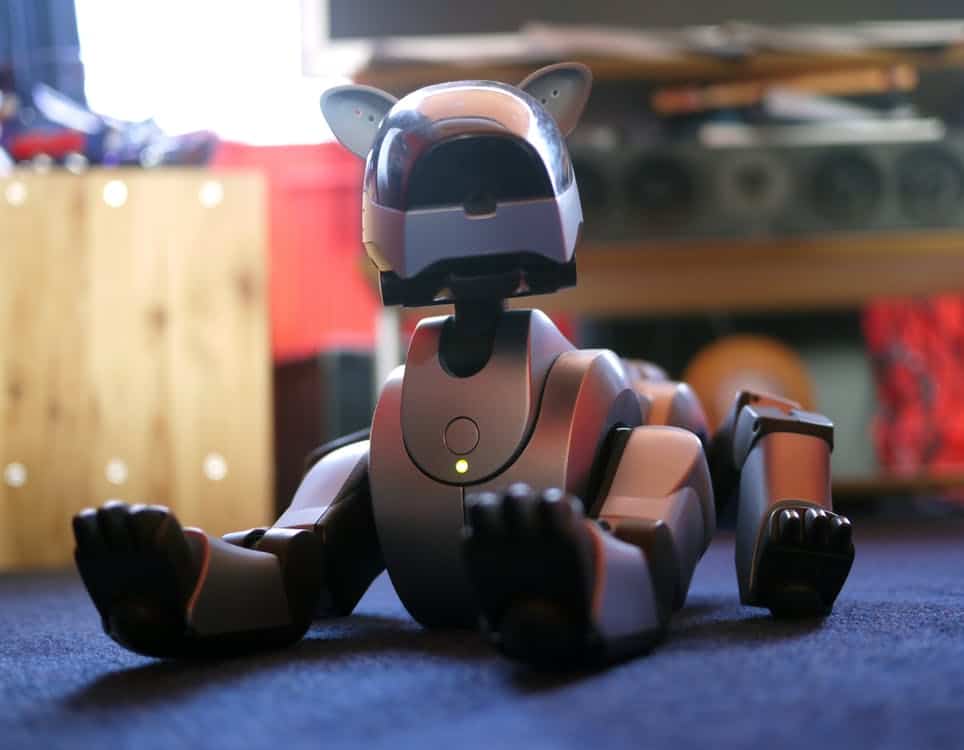Robot hond speelgoed vroeger