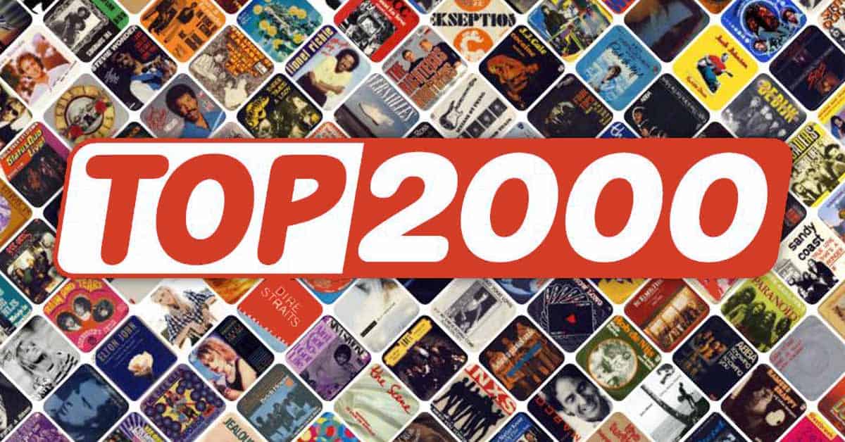 Top 2000: het verloop van de koplopers door de jaren heen