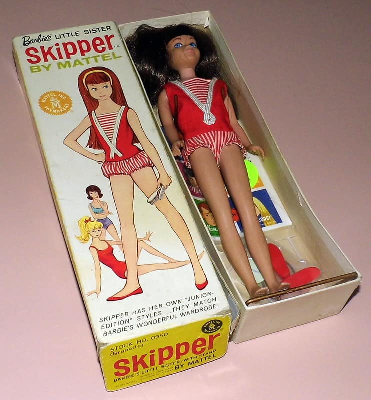 Barbie Skipper pop vroeger