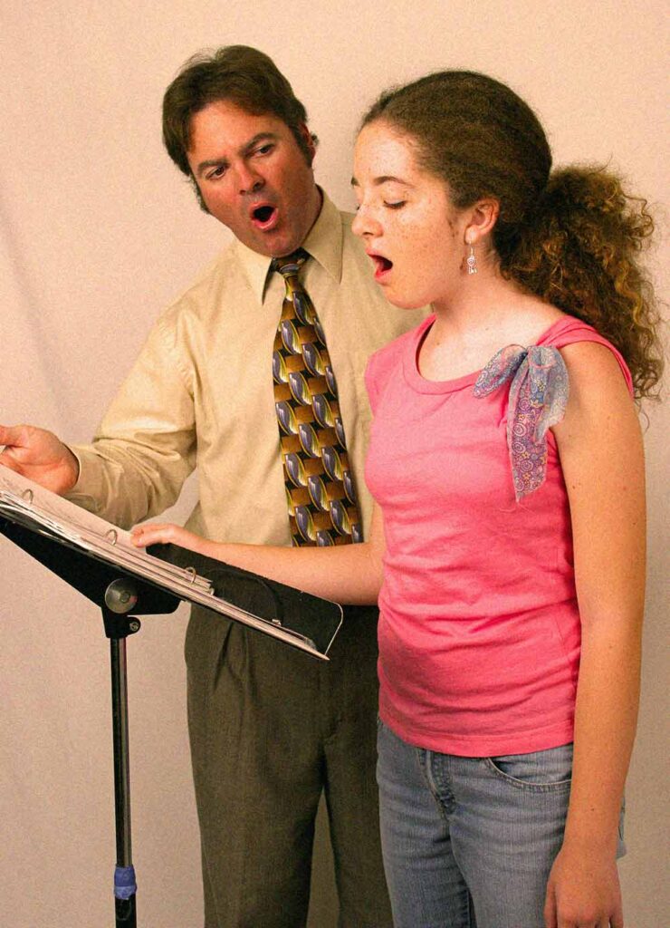 muziekschool zangles zingen leraar stem