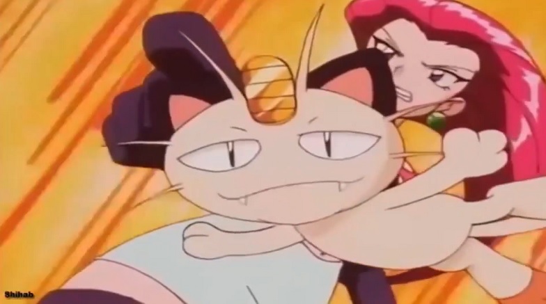 Meowth Pokémon bekende katten cartoons