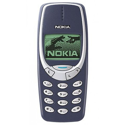 Nokia 3310 beginscherm mobiele telefoon