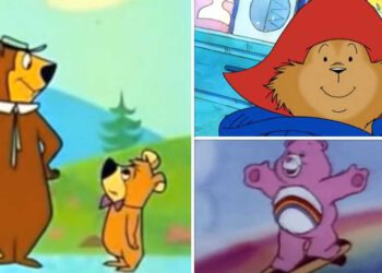 12 beroemde beren die je als kind op de buis zag