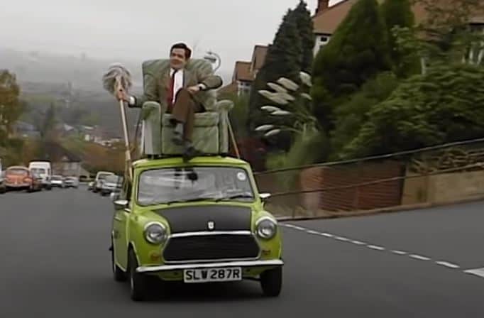 Mr Bean auto bekende auto's televisie mini