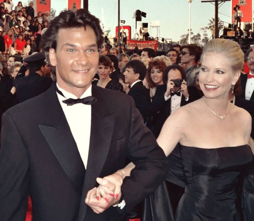 Patrick Swayze en Lisa Niemi