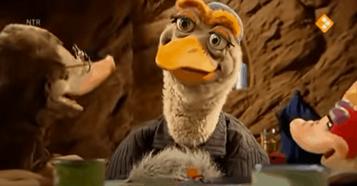Moffel en Piertje Arie vogel