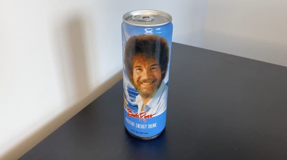 Bob Ross Positive Energy Drink