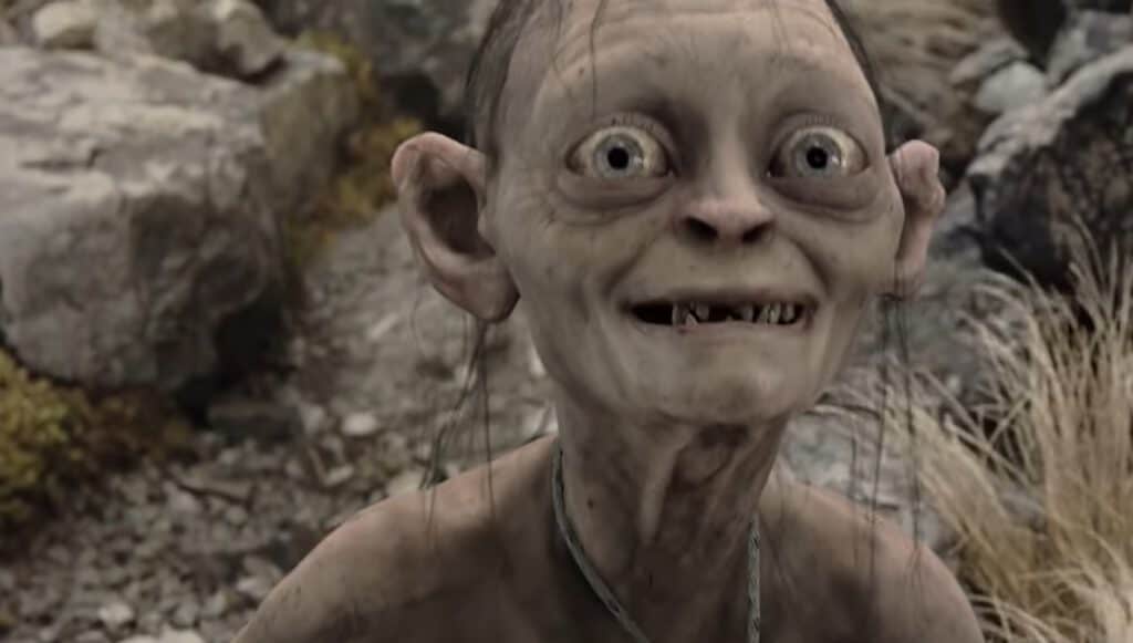 Gollum Smeagol Lord of the Rings minder bekende helden