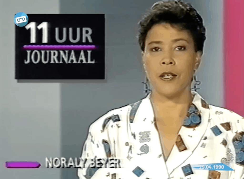 Noraly Beyer NOS Journaal 1990