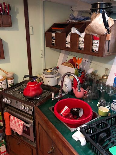 Keuken van toen jaren 70