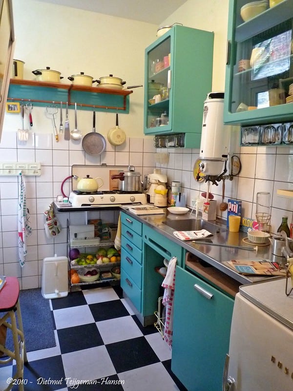 Keuken van vroeger jaren 70
