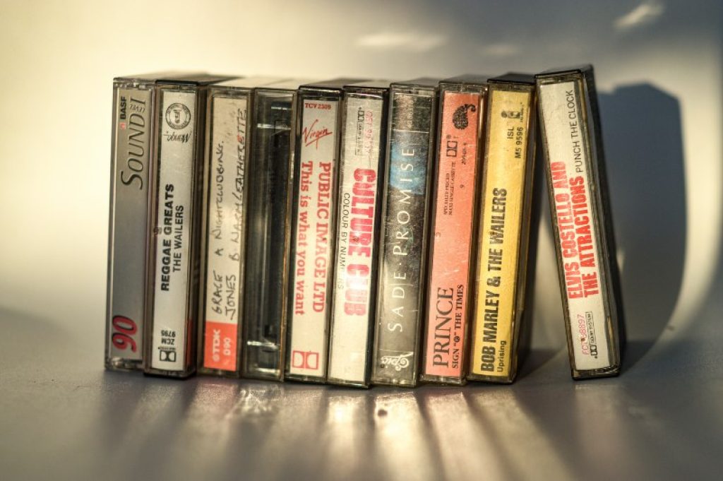 Cassettebandjes oud