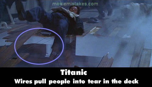 12 fouten in Titanic die je nog nooit opgevallen waren